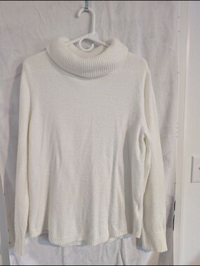 Rachel Zoe Cream Turtleneck Sweater